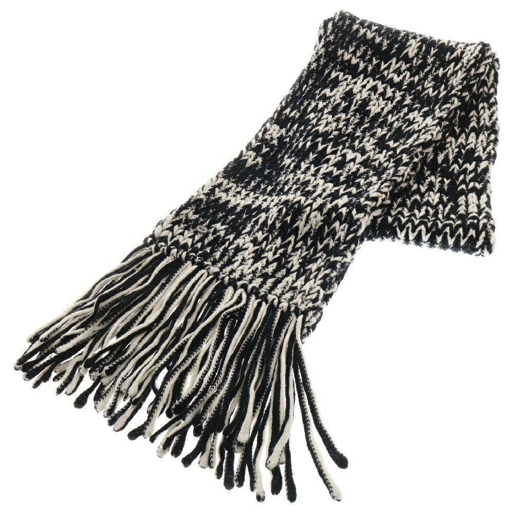 楽天市場】CHANEL(シャネル) 07A ココマークメタルロゴ付きニット  