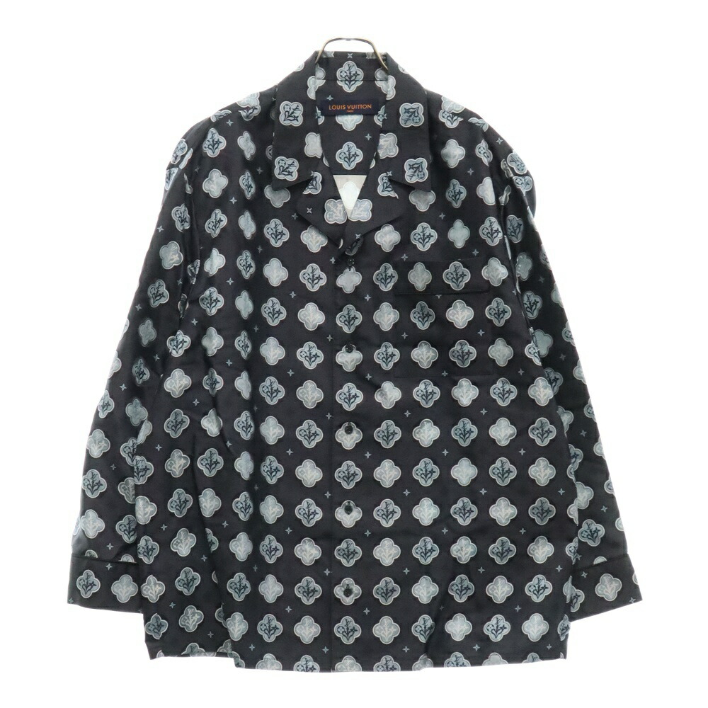 ★LOUIS VUITTON 幾何学模様の長袖パジャマシャツ 送料込み LOUIS VUITTON 幾何学模様の長袖パジャマシャツ LOUIS VUITTON