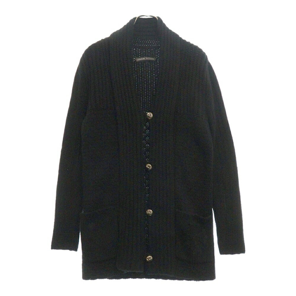 Thom Krom トムクロム COTTON LINEN CARDIGAN  コットンリネンロングカーディガン WSJ346 ブラック M ITY7YFZNLGXC Thom Krom トムクロム COTTON LINEN CARDIGAN コットンリネン