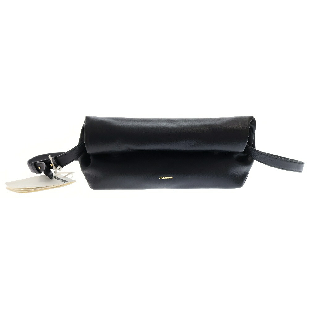 楽天市場】JIL SANDER(ジルサンダー) Black Leather Small Rollup 