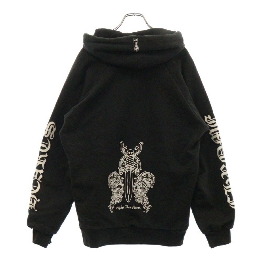 楽天市場】CHROME HEARTS(クロムハーツ) サイズ:M OLD×氷室京介 HIGHER THAN HEAVEN Dagger Hoodie  オールドモデル ダガー プリント プルオーバー パーカー ブラック【中古】【程度B】【カラーブラック】【取扱店舗AWESOME原宿店】 :  ブランド買取・販売 BRING