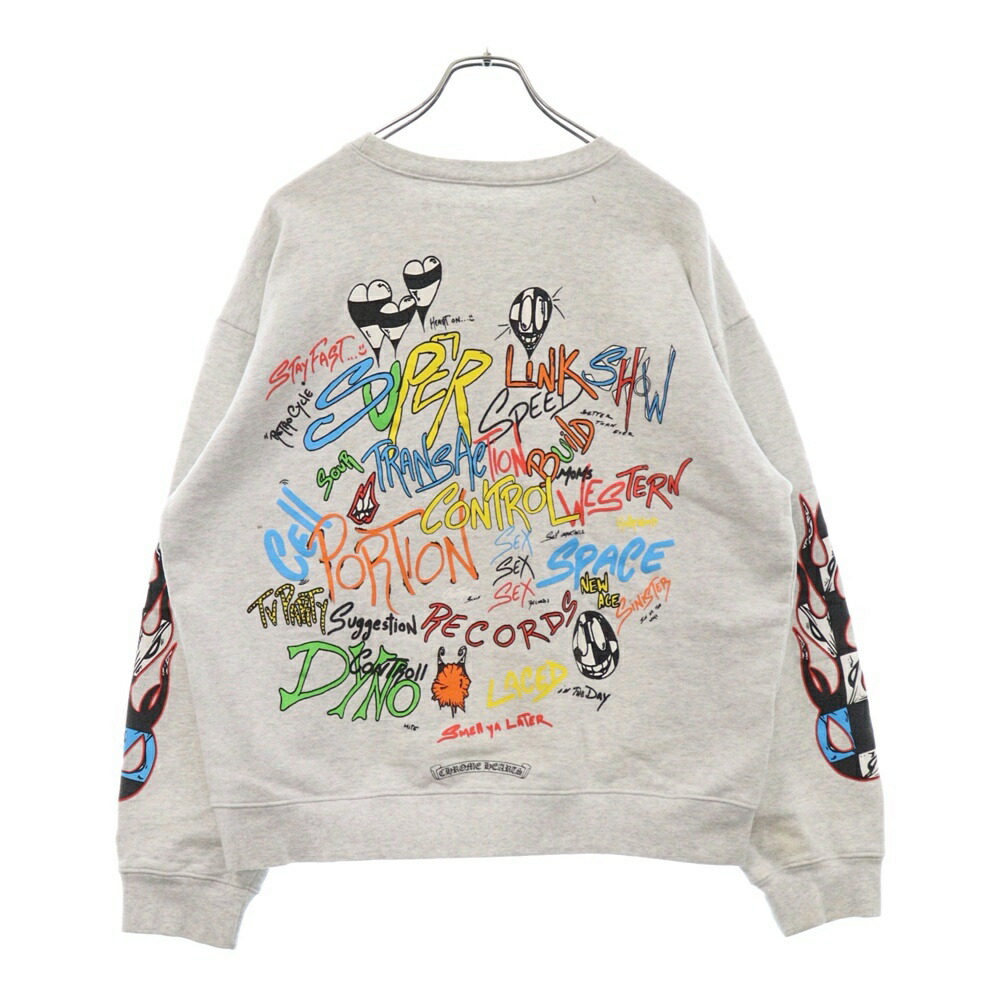 CRS PATCH クロスパッチ センターポケット コットン スウェット CHROME HEARTS クロムハーツ CRS PATCH クロスパッチ センター