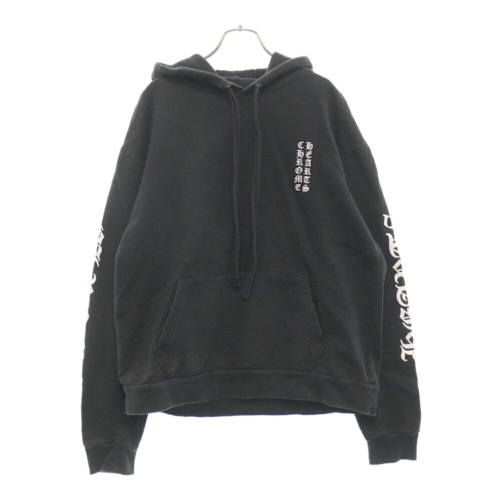 限定品◆CHROME HEARTS◆ラスベガス ホースシュー 黒 パーカー CHROME HEARTS クロムハーツ SWTSHRT PLVR ラスベガス限定