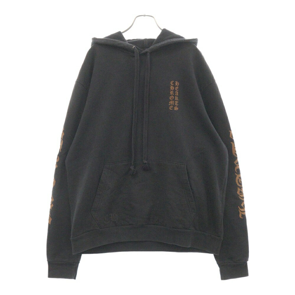 CHROM HEARTS クロムハーツ SWTSHRT PLVR パーカー M CHROME HEARTS クロムハーツ SWTSHRT PLVR アームロゴ