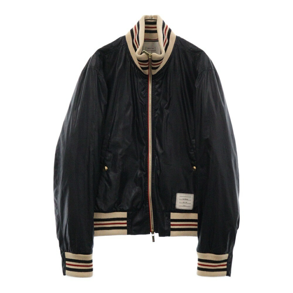 MONCLER ジップアップ ナイロン ダブルライダースジャケット