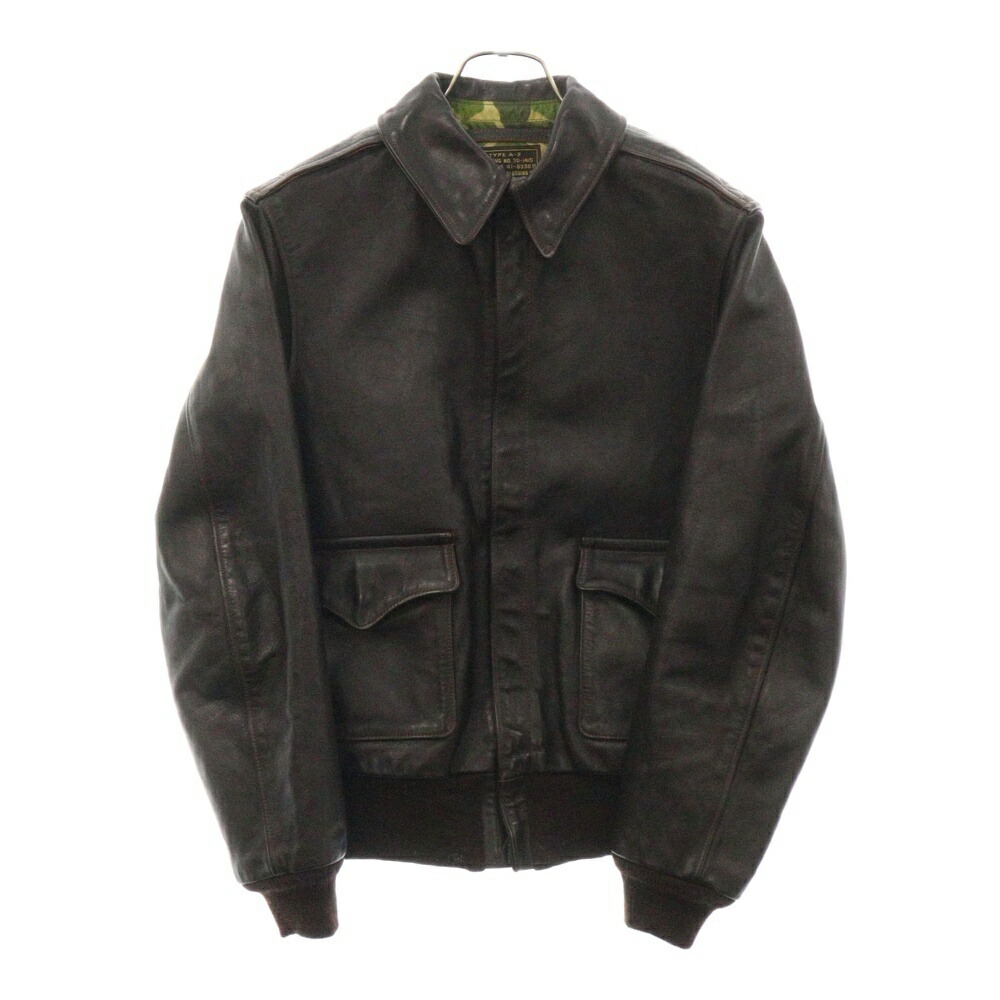 リアルマッコイズ　a2 36 30 1415 フライトジャケット　レザー 7765400000084372-1w.jpg