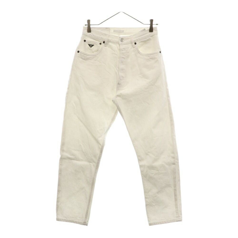 PRADA プラダ ホワイトデニムジーンズ size【32】 楽天市場】PRADA(プラダ) サイズ:33 23AW ホワイト 5ポケット