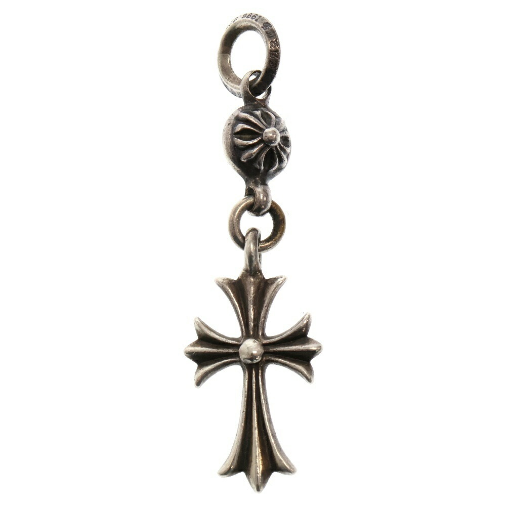 アクセサリー Chrome Hearts Tiny CH Cross Charm Silver CHROME HEARTS 1B Tiny CH Cross Charm Silver Necklace Top | eBay