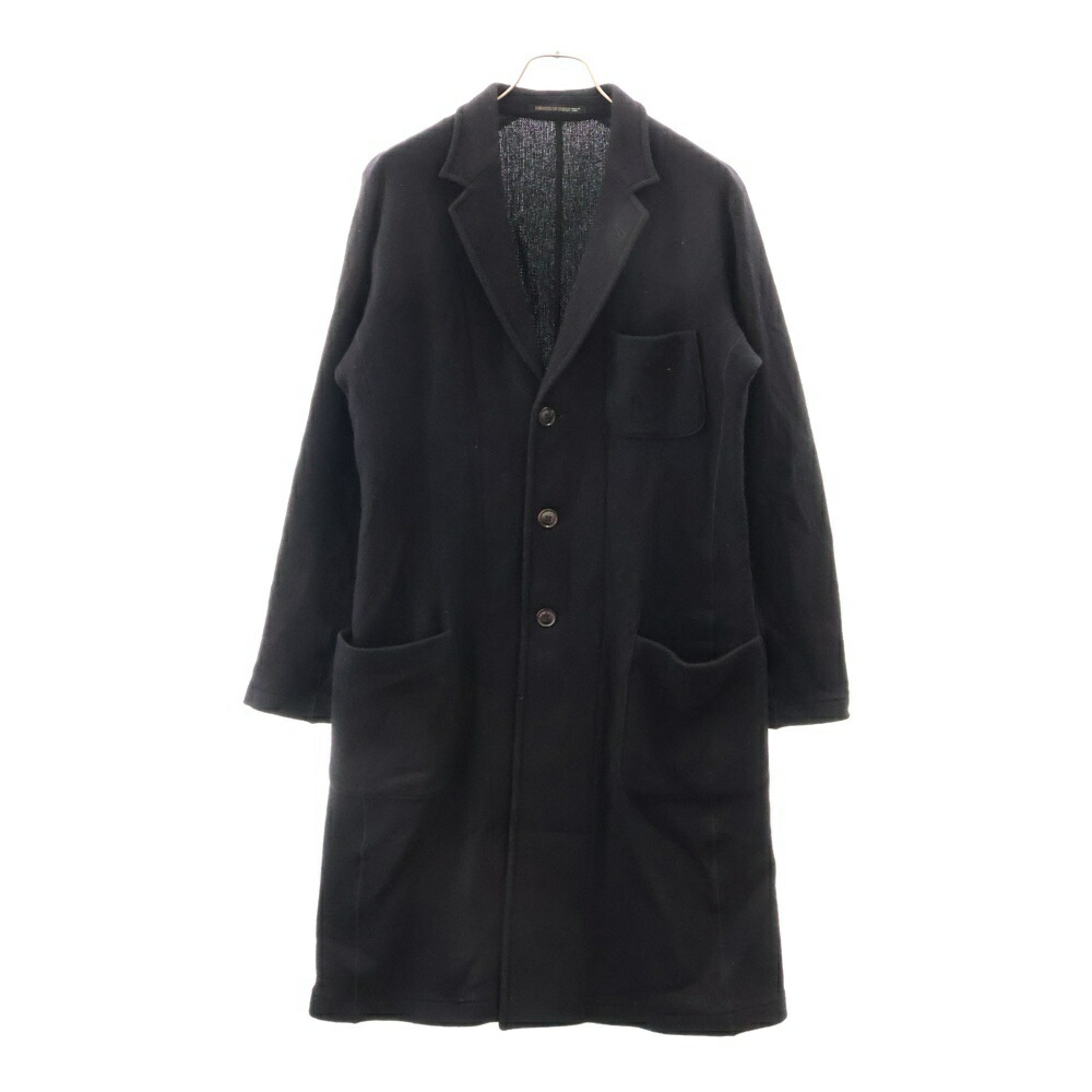 YOHJI YAMAMOTO◇ヨウジヤマモト/コート/-/コットン/BLK/HC-B09