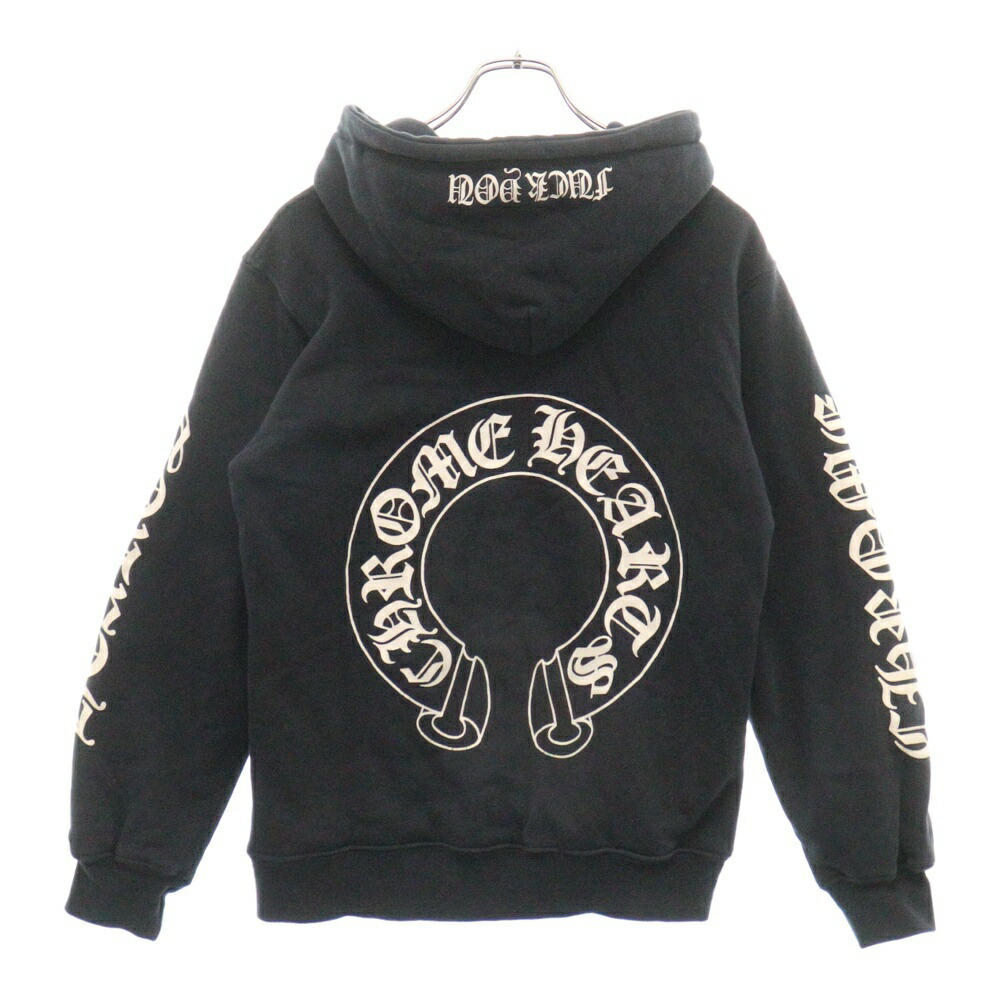 CHROME HEARTS クロムハーツ 袖レザー スウェット／ サイズS
