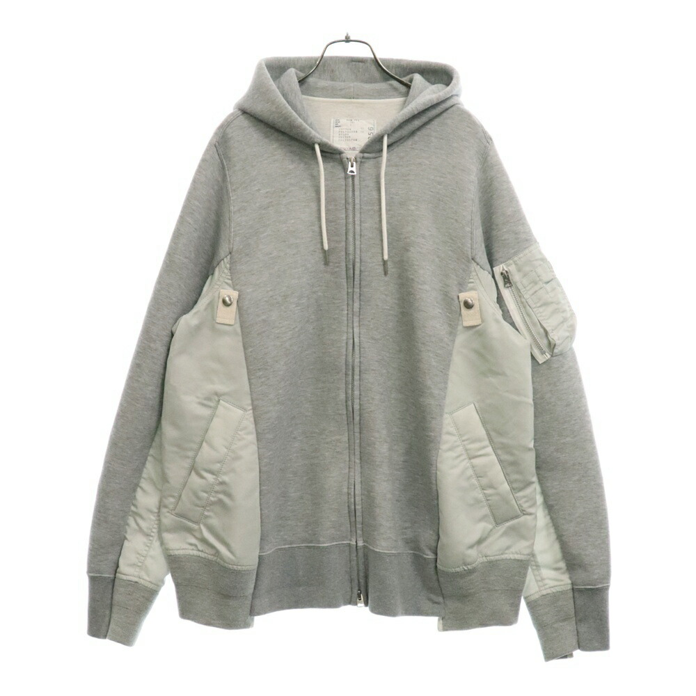 楽天市場】Sacai(サカイ) サイズ:2 Sponge Sweat x Nylon Twill