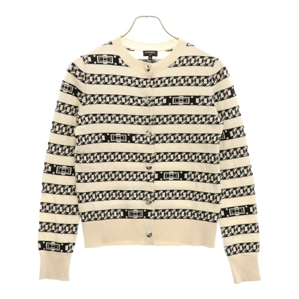 CHANEL - CHANEL シャネル　ヴィンテージ　カシミヤセーター38 黒　CCマークボタン CHANEL #wpc シャネル ニット・セーター 38 黒 ココマーク