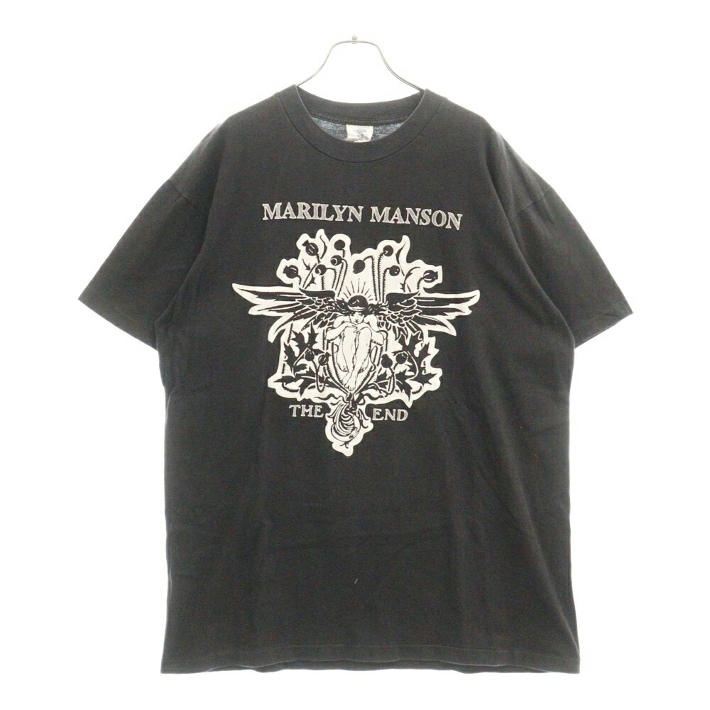新品:マリリン・マンソン「ツアー・プリントTシャツ○M」THE END TOUR