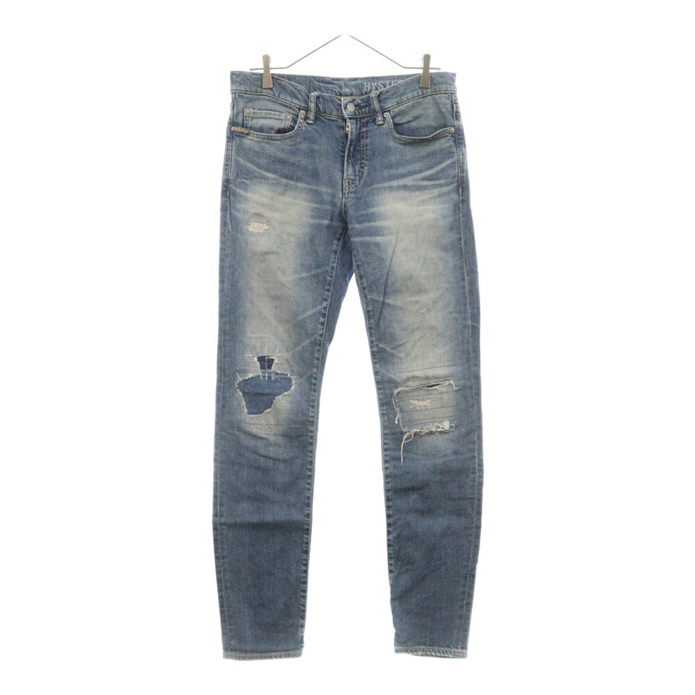 ヒステリックス　パイソン柄デニム　Sサイズ Madhappy/ZEBRA PRINT DENIM SHORT|HYSTERIC GLAMOUR WOMEN