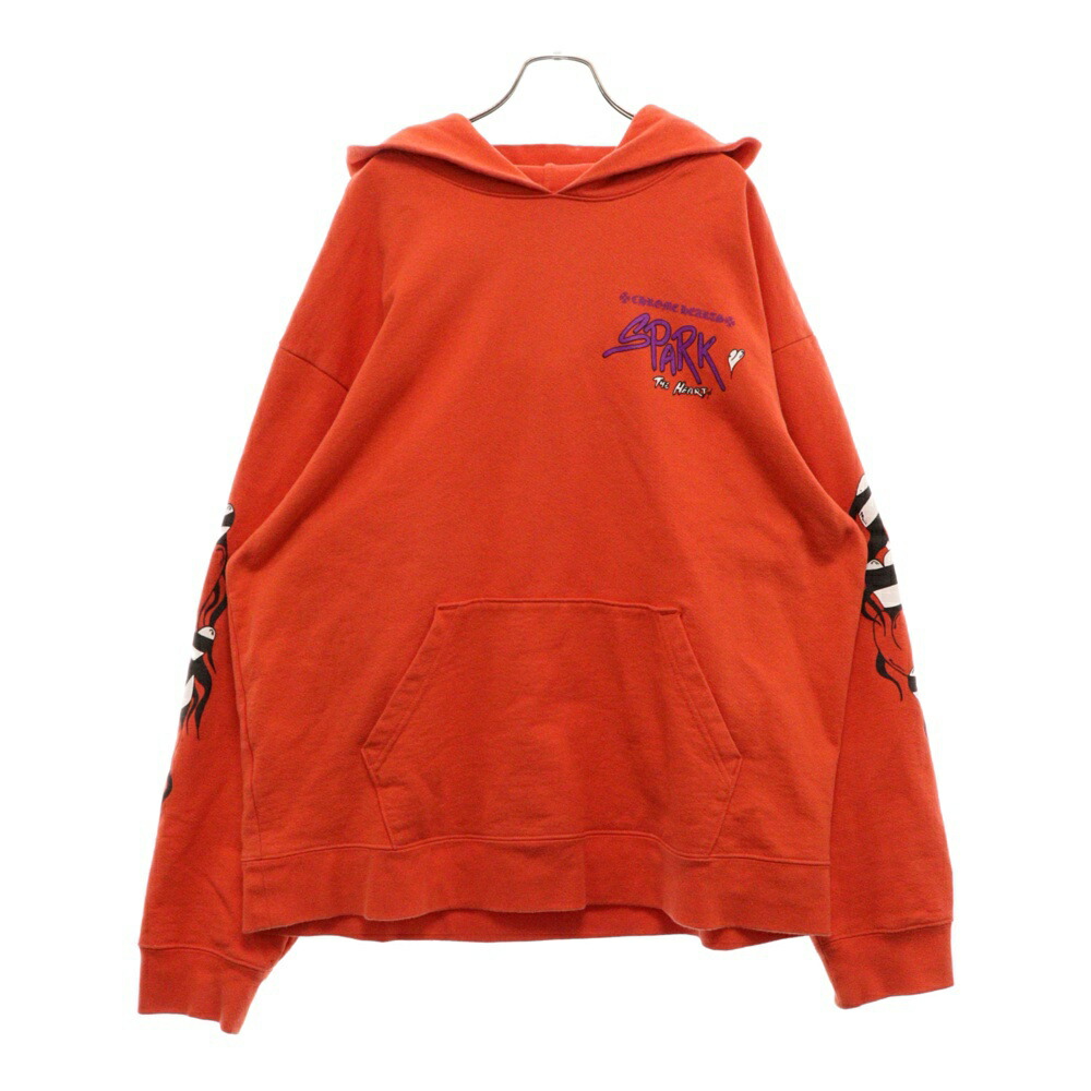 【美品】クロムハーツ マッティボーイ サディスティック パーカー オレンジXXL 美品】クロムハーツ マッティボーイ サディスティック パーカー