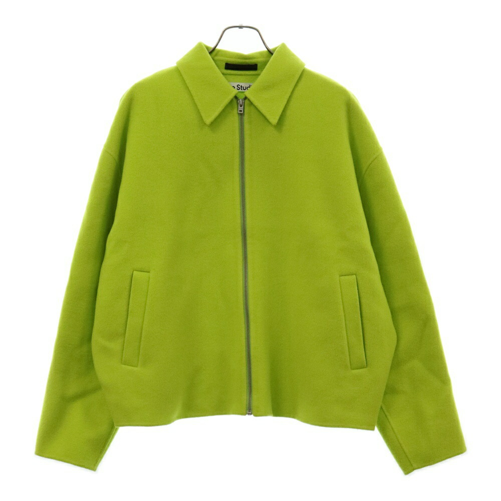 oamc ジップウールシャツ ジャケット ダークグリーン 23aw
