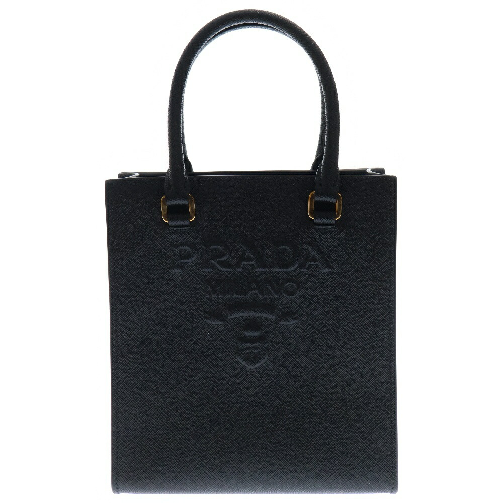 PRADA ミニレザートートバック 1BA333 楽天市場】PRADA(プラダ) Leather Mini Tote 1BA333 レザー
