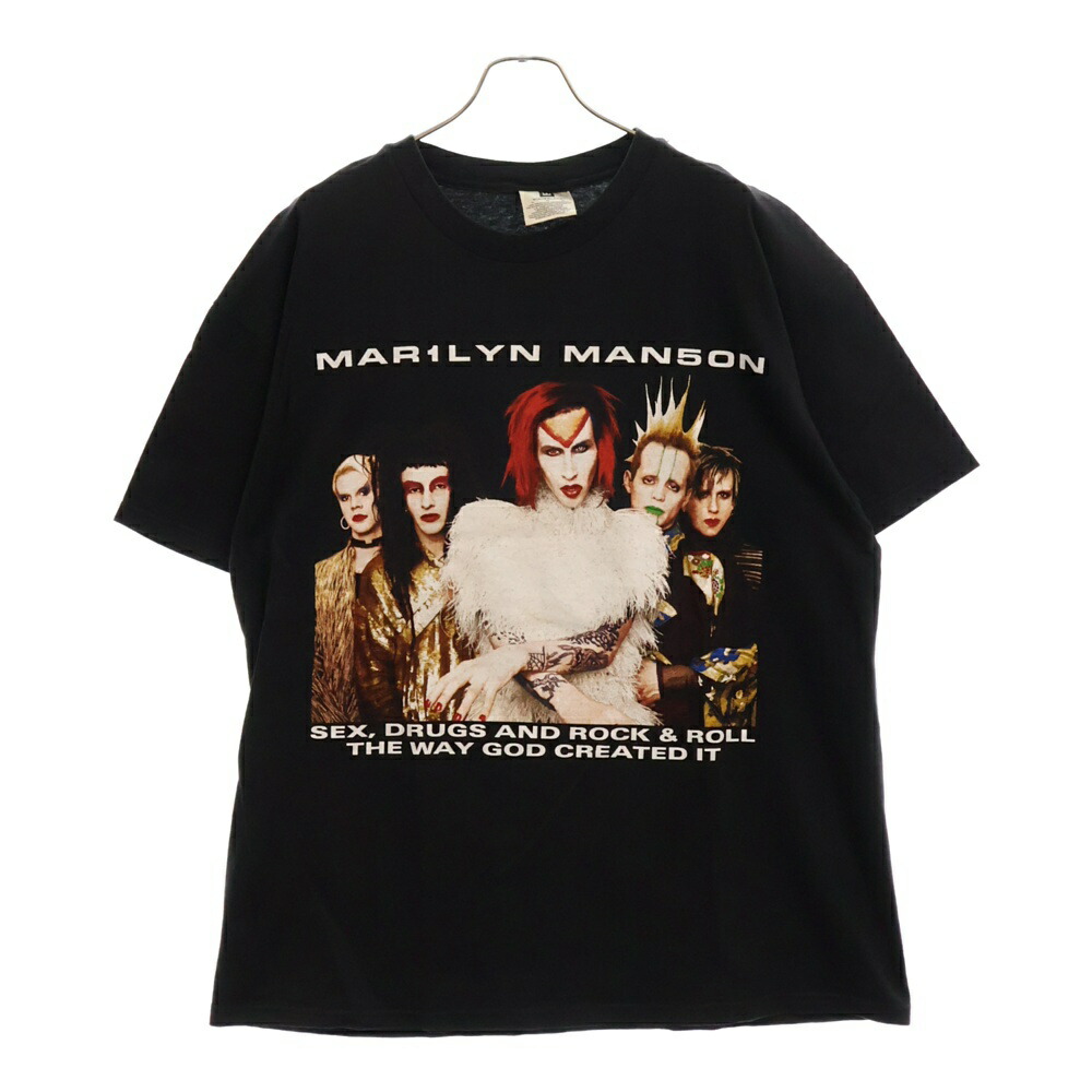 新品:マリリン・マンソン「ツアー・プリントTシャツ●M」THE END TOUR 楽天市場】VINTAGE(ヴィンテージ) サイズ:XL 90S MARILYN MANSON