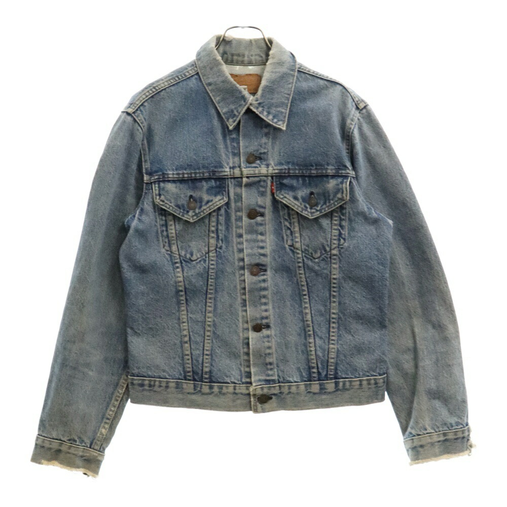 希少　70s USA製 リーバイス　サファリジャケット　TALONZIP 古着 楽天市場】古着 70年代 リーバイス Levi's デニムブッシュ