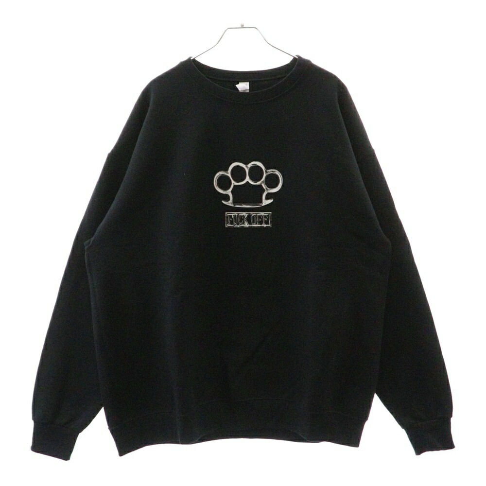 ワコマリア FUCK スエット トレーナー ブラック 黒 WACKO MARIA