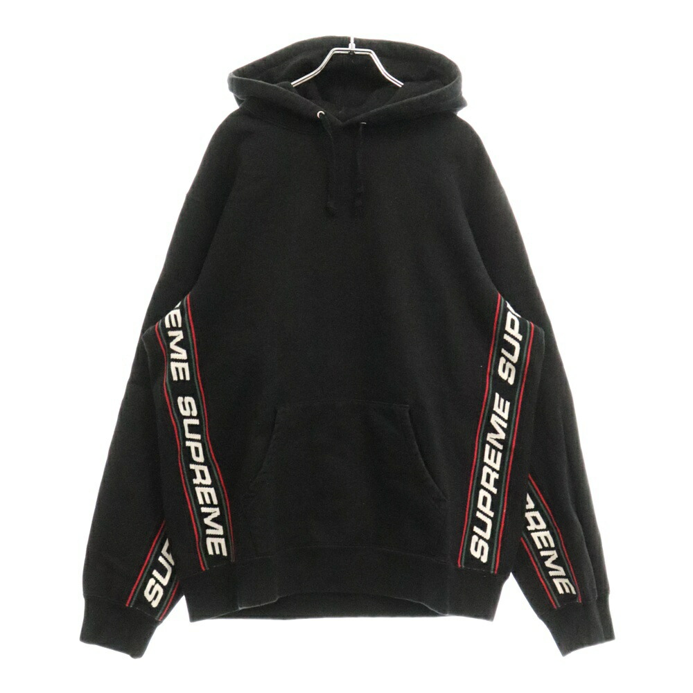 SUPREME(シュプリーム) サイズ:L 19AW Text Rib せしめる Hooded 