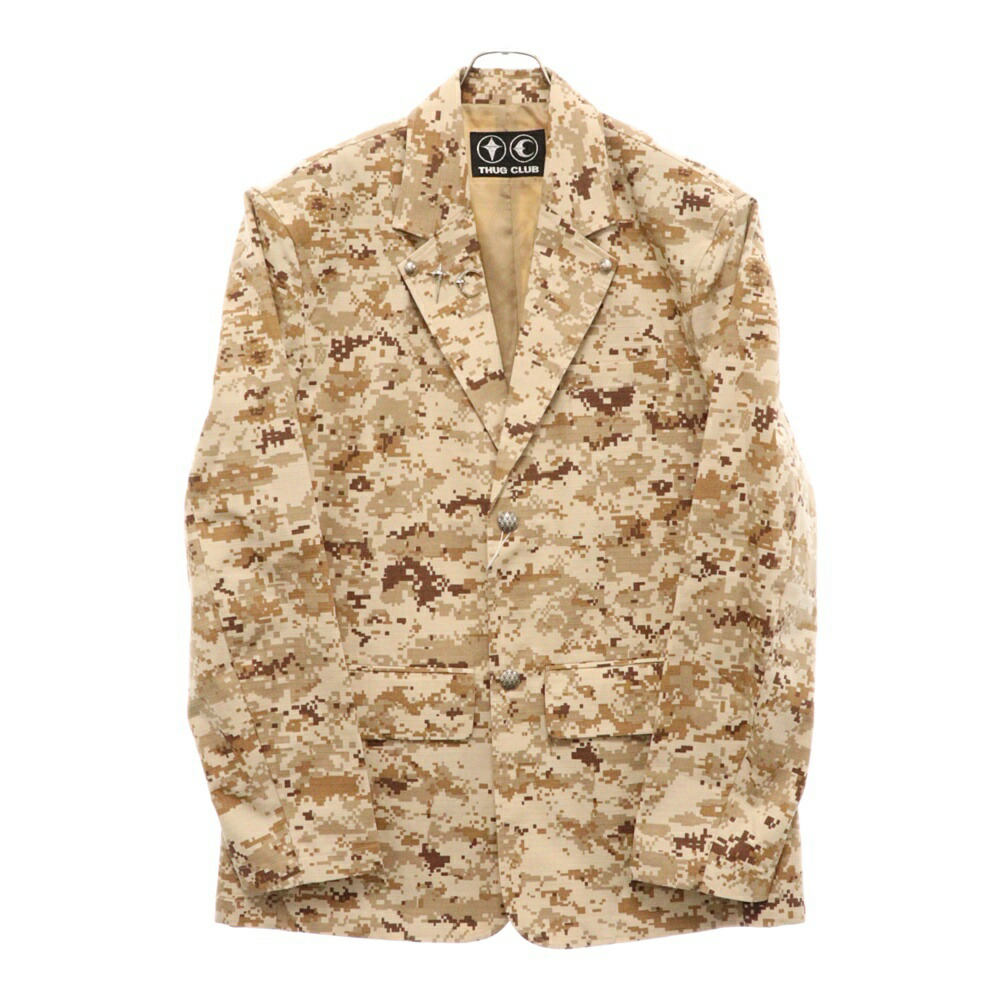THUG CLUB (サグクラブ) 24AW TC アーミーブレザー 楽天市場】THUG CLUB(サグクラブ) サイズ:01 24AW TC Army Jacket カモ