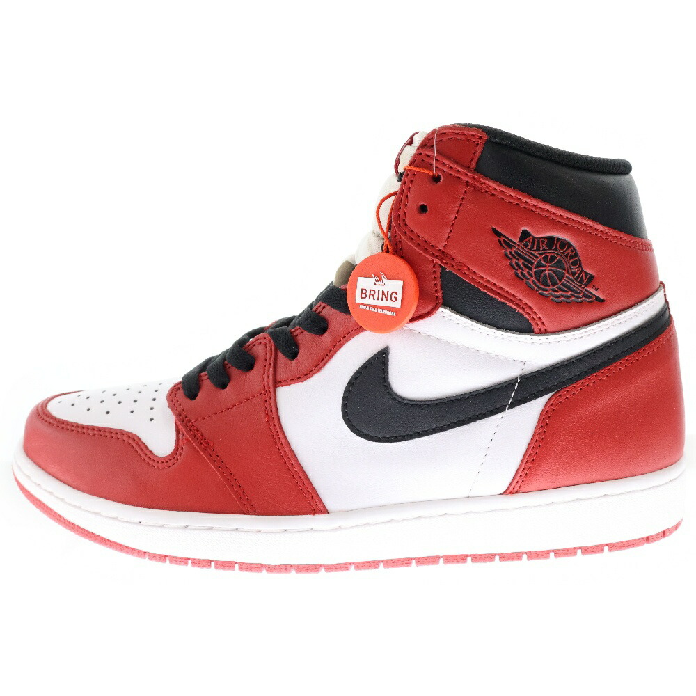 NIKE　エアジョーダン ハイカット シューズ イエロー/ブラック 27cm NIKE(ナイキ) AIR JORDAN 1 MIDハイカットスニーカー554724 701