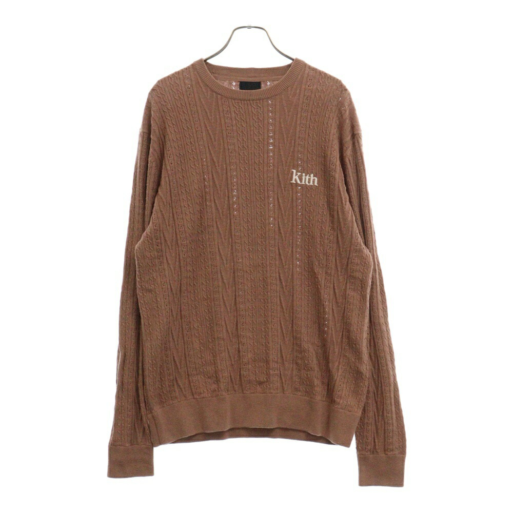 楽天市場】KITH(キス) サイズ:XS 23AW Asher New York Crewneck