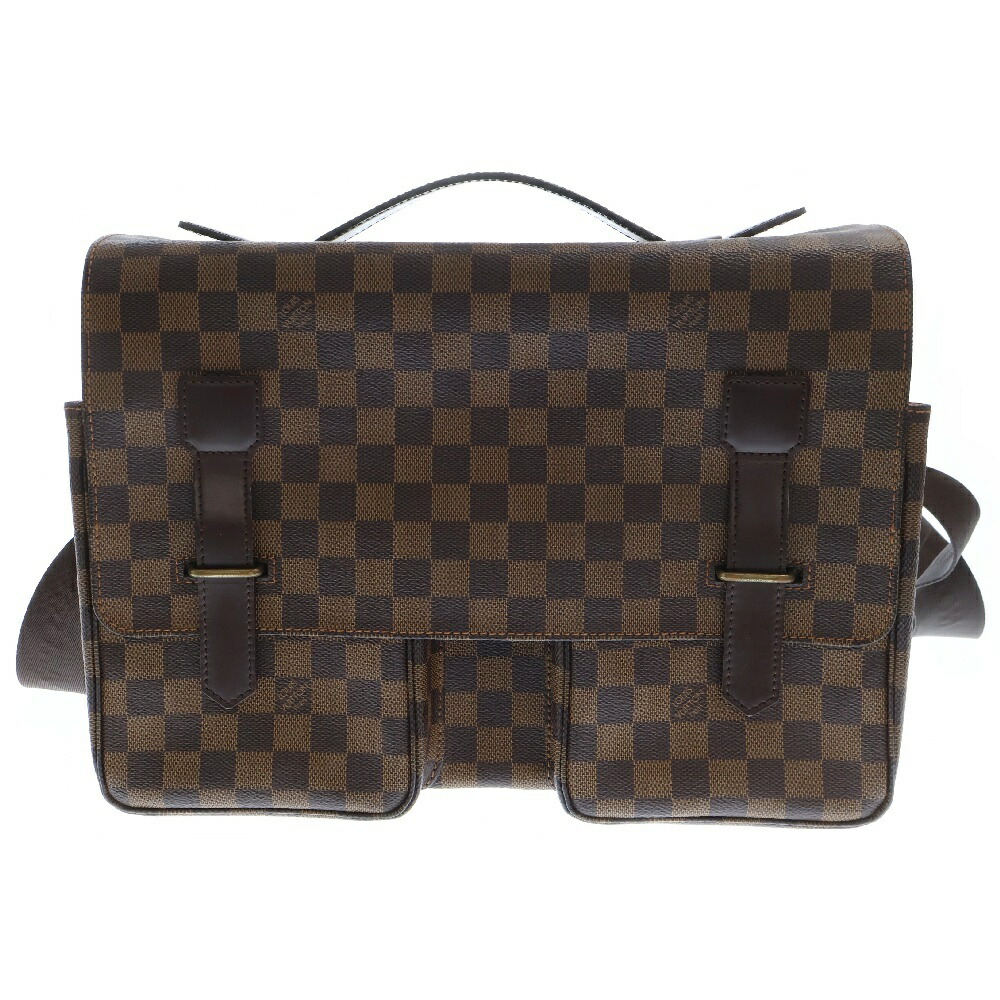 ルイヴィトン N41254 スプリンターMM ダミエ エベヌ ショルダーバッグ LOUIS VUITTON ルイ・ヴィトン ダミエ スプリンターMM N41254