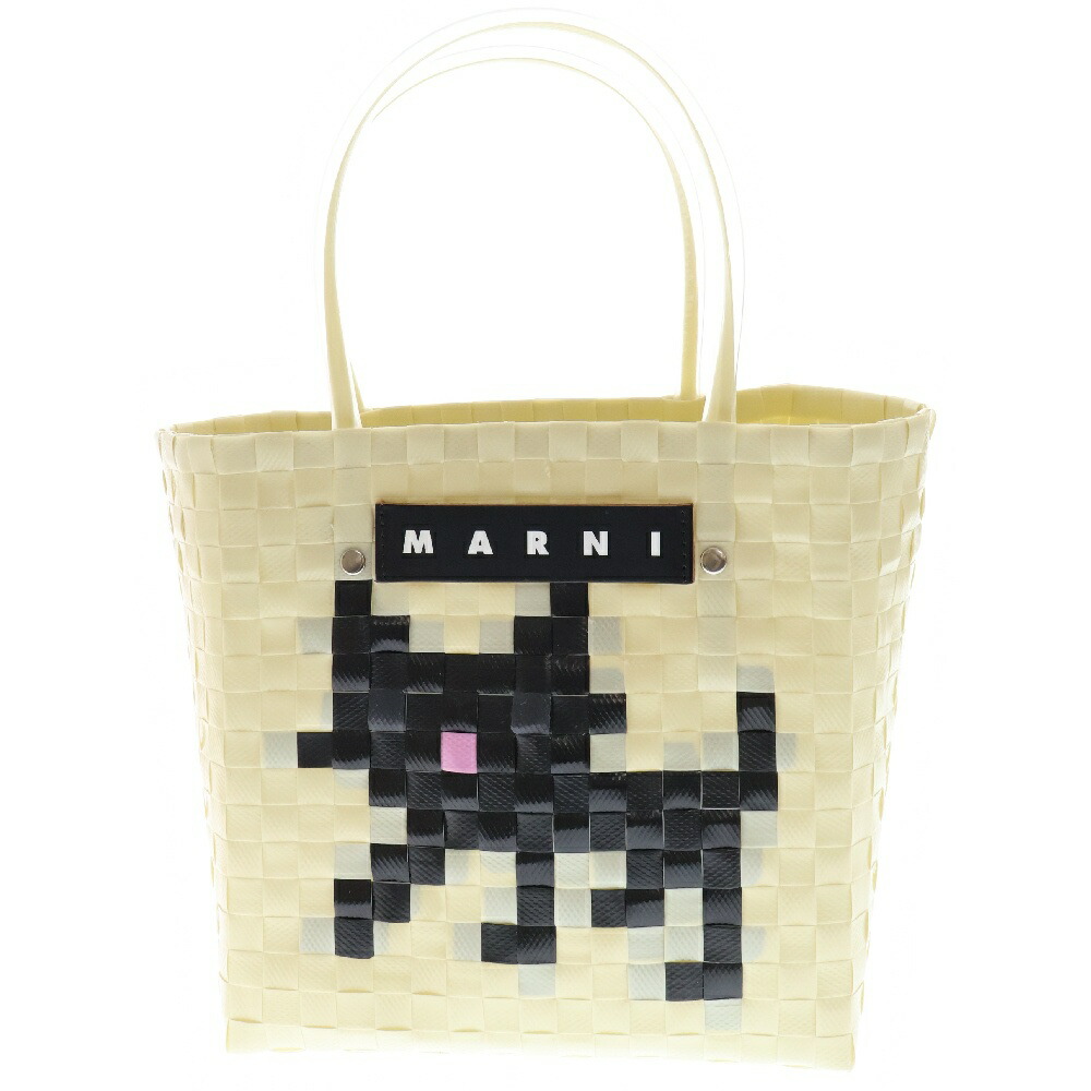MARNI アニマルバスケット ホワイトキャット 楽天市場】MARNI(マルニ) 22SS MARKET ANIMAL BASKET BAG