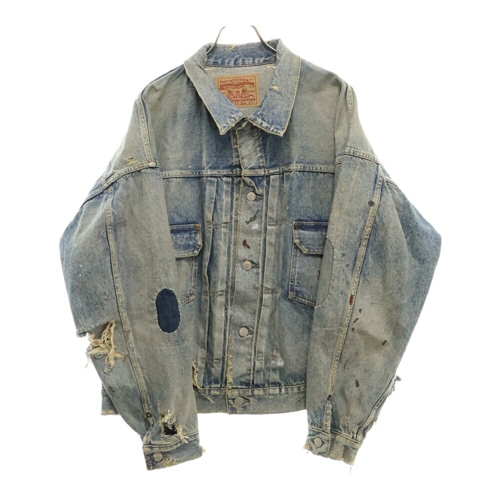 新品 24aw SAINT MICHAEL BerBerJin ワークジャケット SAINT MICHAEL×BerBerJin/セントマイケル×ベルベルジン/DENIM