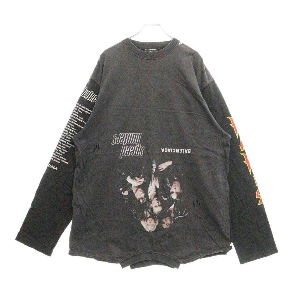 Tシャツ・カットソー BALENCIAGA TSHIRT (764235TRVU9) BALENCIAGA]Medium Fit T-Shirt/BLACK(764235-TRVU9) – R&Co.