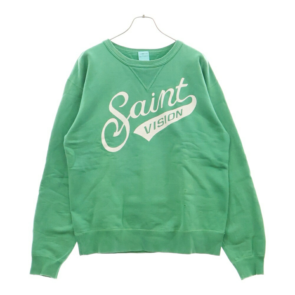 【美品】SAINT MICHAEL クルーネックスウェット サイズL SAINT M×××××× (セントマイケル) × クルーネック・スウェット
