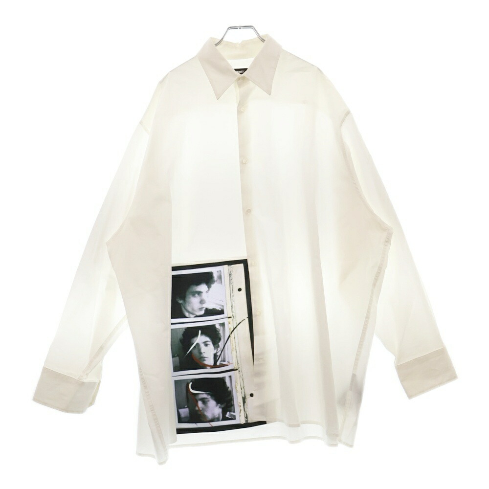 Raf Simons オーバーサイズ　テープジップシャツ 楽天市場】RAF SIMONS(ラフシモンズ) サイズ:M 20AW BIG FIT