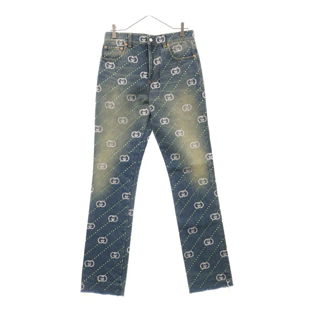 【GUCCI】ロゴ パッチ ジーンズ☆SALE中 24711175_55000648_1000.jpg