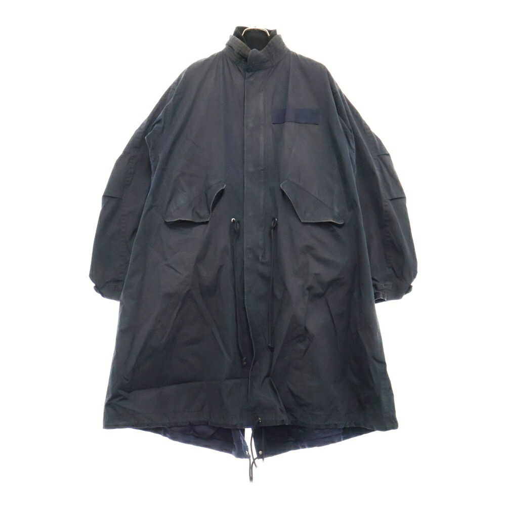 sacai サカイ ボアリバーシブルコート サイズ1 ブラック