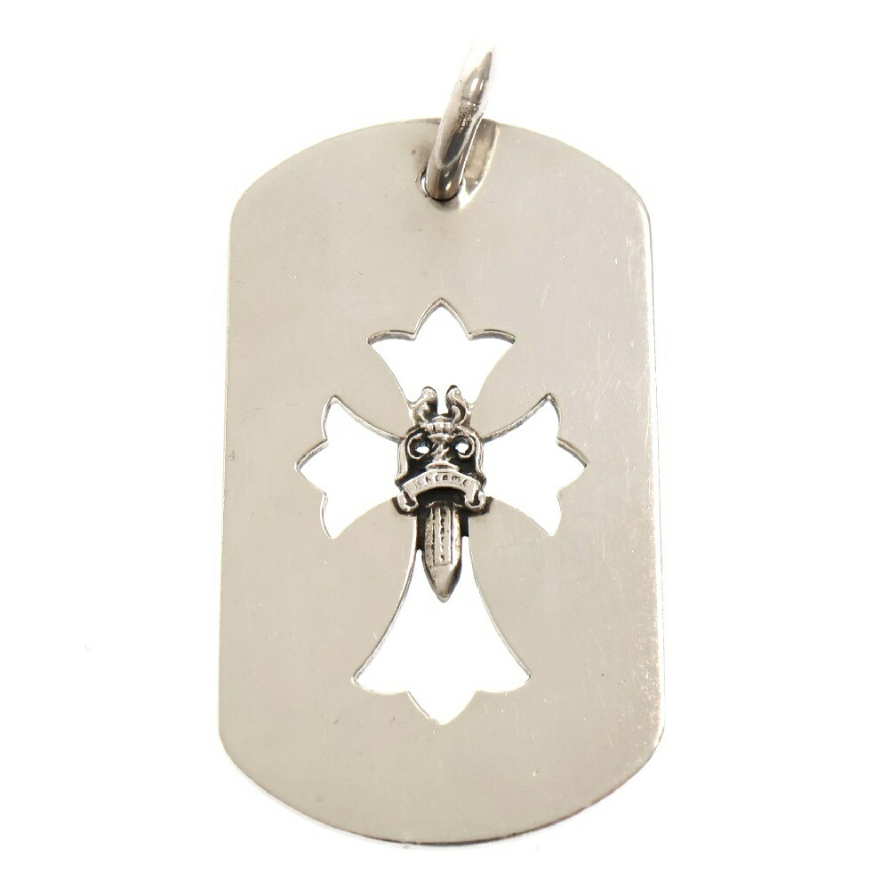 CHROME HEARTS クロムハーツ D TAG LRG CO CRS カットアウト