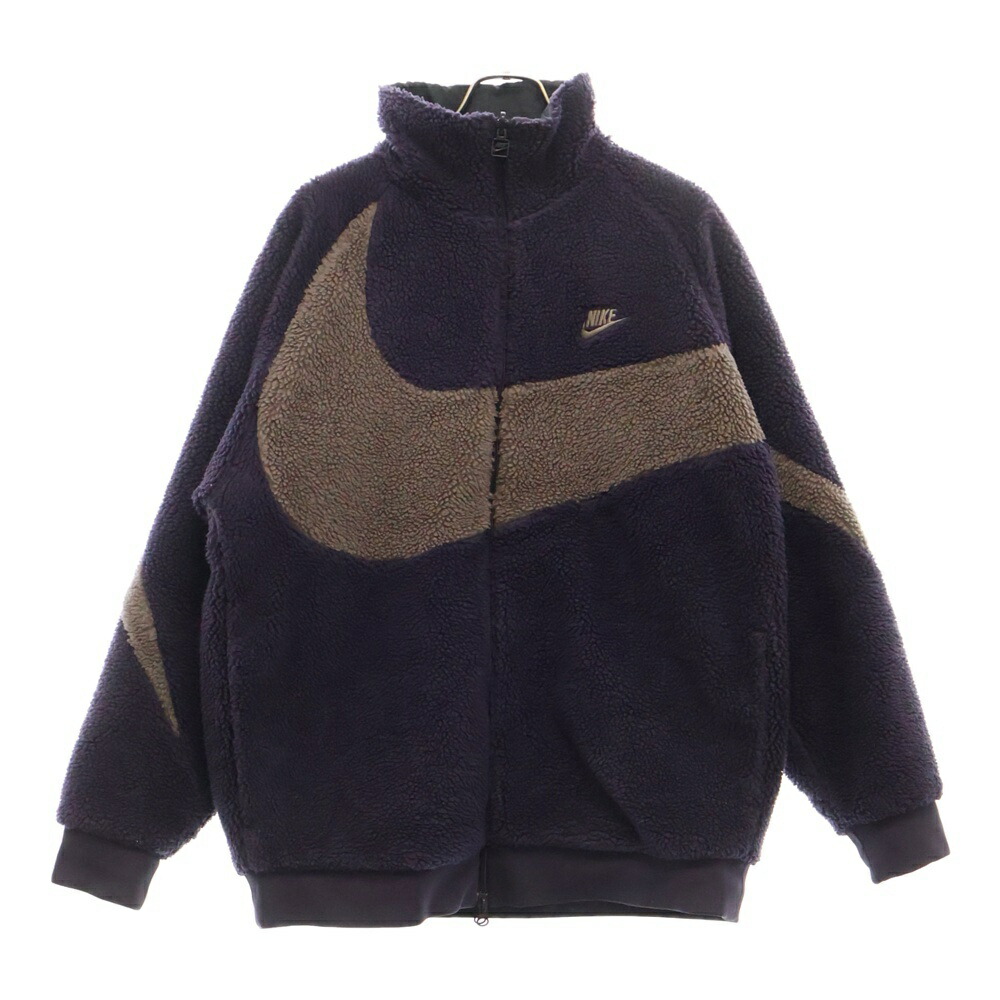 新品NIKE ナイキNSWリバーシブル中綿ファーフィッシュテールコート　L 2f220fb8efd5105a37709bb545a492