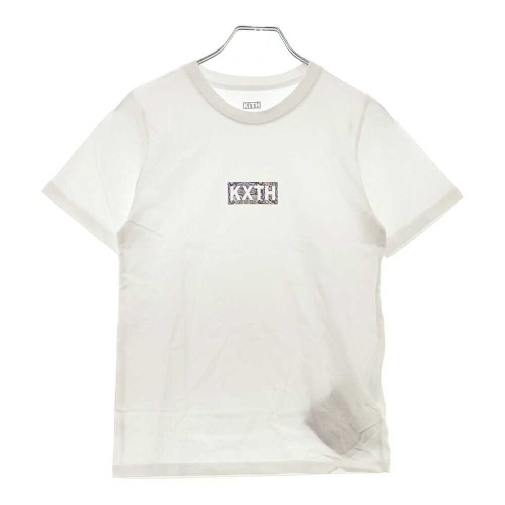楽天市場】KITH(キス) サイズ:M Flocked Monogram Nelson Crewneck  