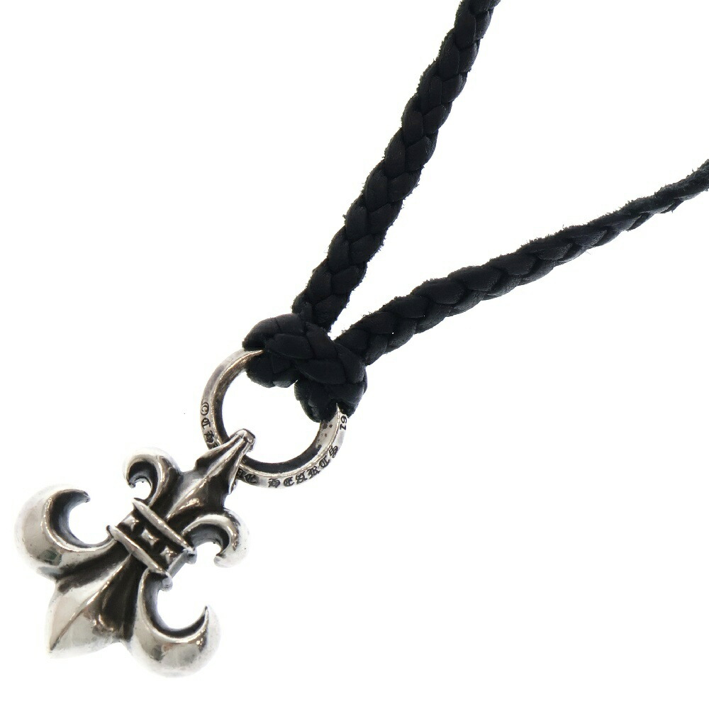 クロムハーツ Fluer ペンダント CHROME HEARTS クロムハーツ 18K BS FLUER BSフレア PAVEダイヤ