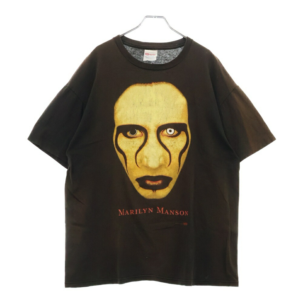 新品:マリリン・マンソン「ツアー・プリントTシャツ●M」THE END TOUR おすすめネット 新品:マリリン・マンソン「ツアー・プリントT