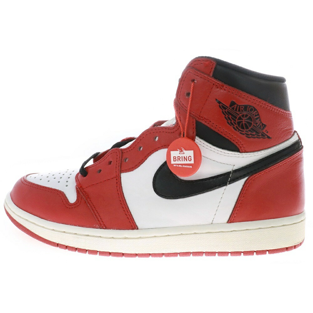 Nike Air Jordan ハイカットシューズ 赤/黒/白　27.5センチ ナイキ NIKE AIR JORDAN 1 RETRO HIGH OG エアジョーダン1