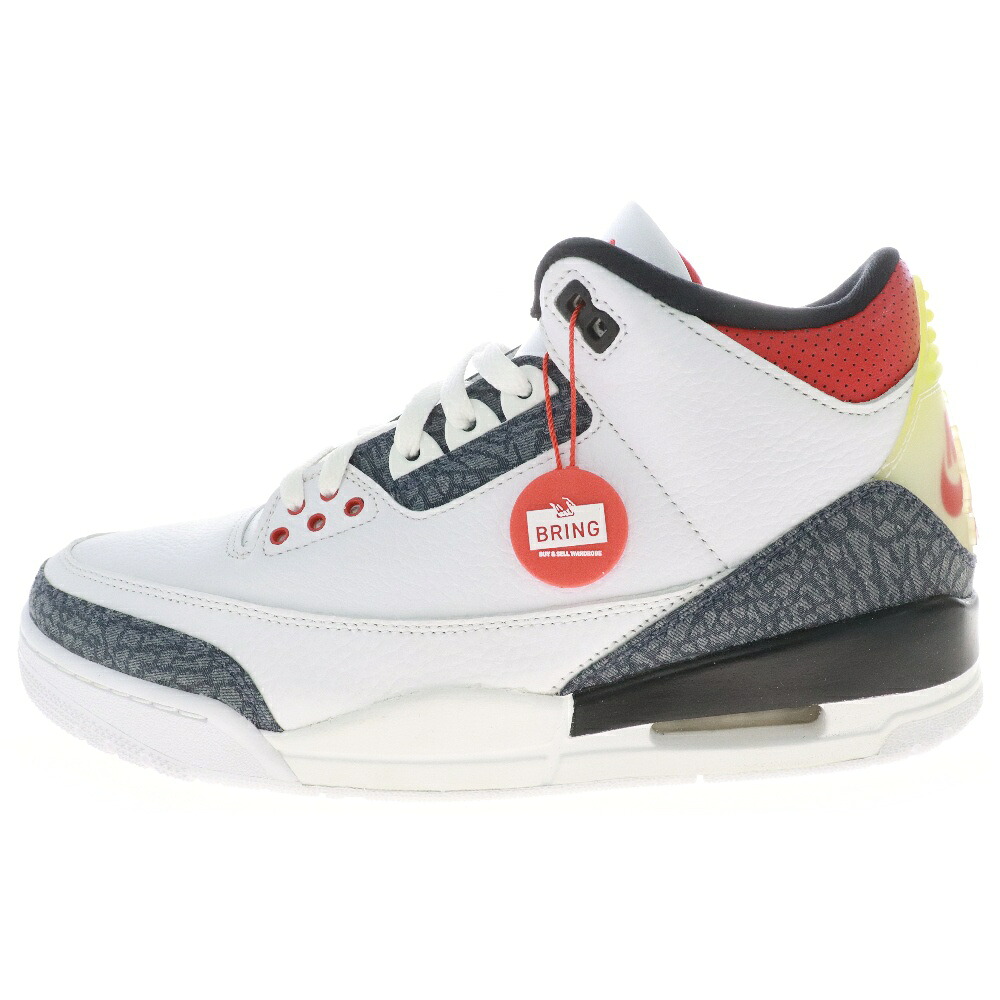NIKE(ナイキ) 大きさ:27.5珊 AIR JORDAN 3 RETRO SE-T CZ6431-100 エアジョーダン3 ハイカットスニーカー US9.5/27.5珊 白いこと【中古】【度合いA】【色つや白いこと】【取りまわしバス発着場BRING WASTE_NOT】