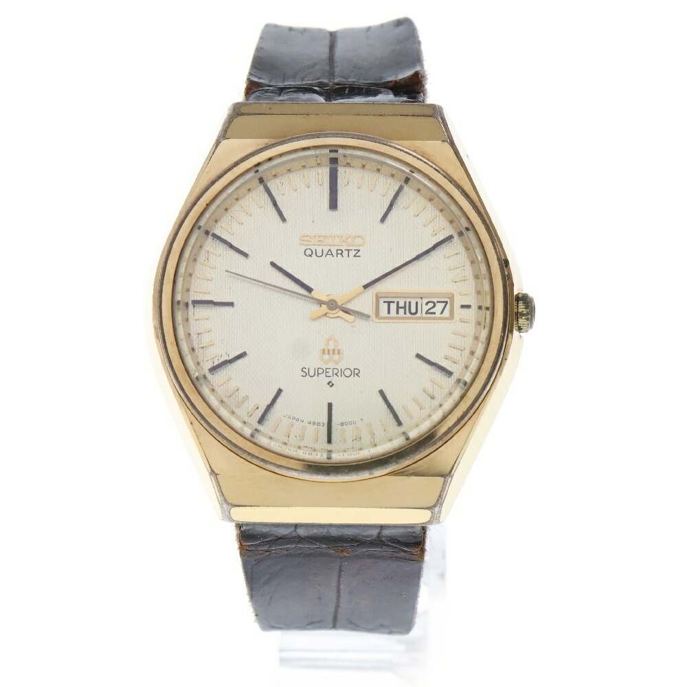 幻　SEIKO　スーペリア　デイデイト 楽天市場】【SEIKO】セイコー スーペリア 4883-8000 デイデイト