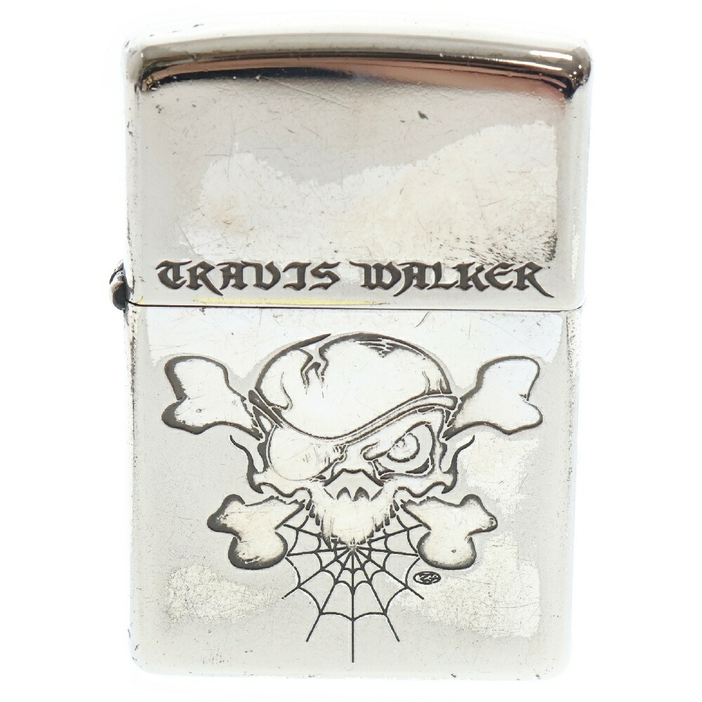 最終値下げトラヴィスワーカー☆スカルジッポ TRAVIS WALKER トラヴィスワーカー ZIPPO MELTING SKULL WITH