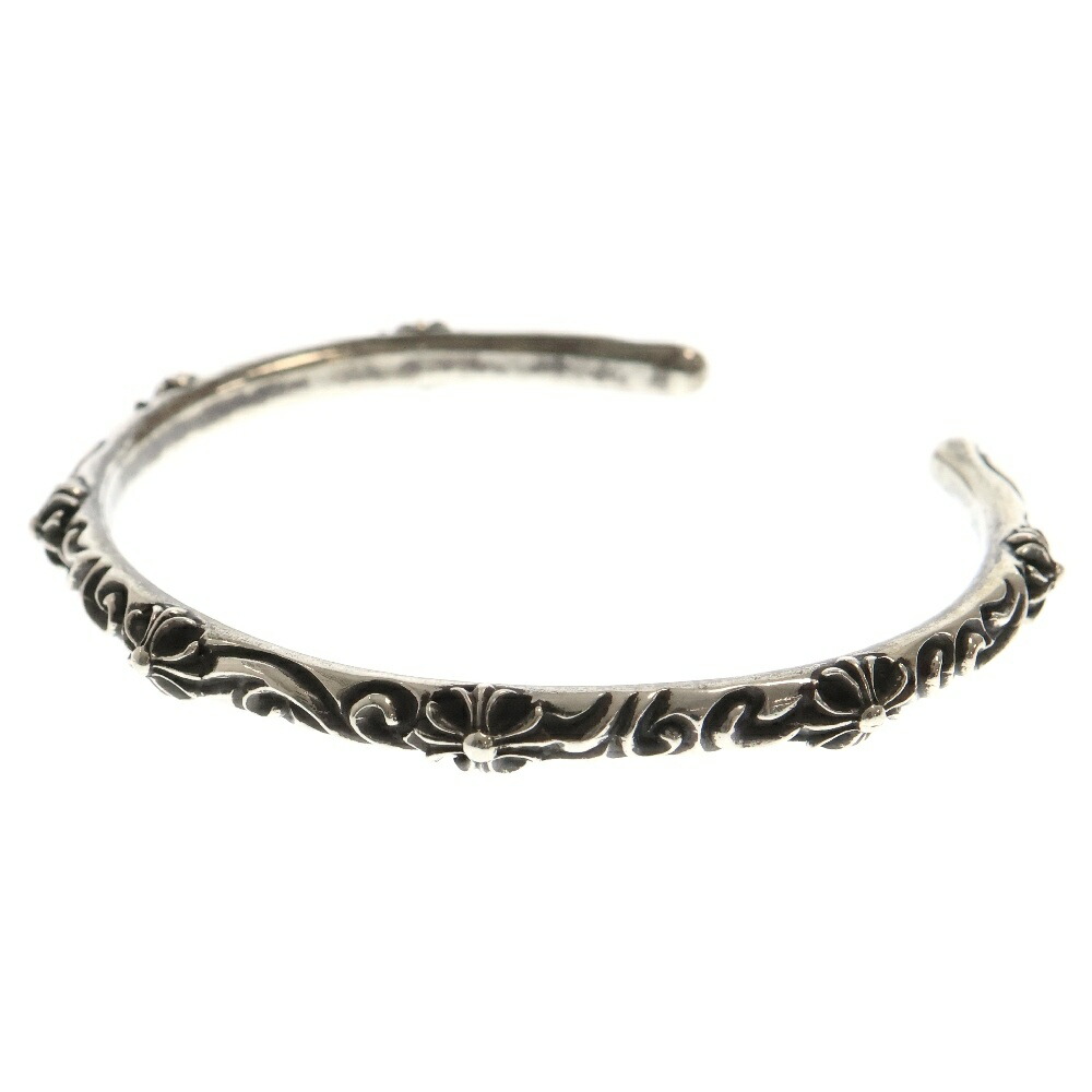 最終値下 CHROME HEARTS スクロールバングル 2 楽天市場】【ギフト品質】クロムハーツ バングル カフ スクロール