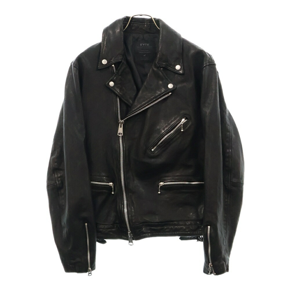 Yohji Yamamoto S'YTE レザーライダースジャケット ジャケット