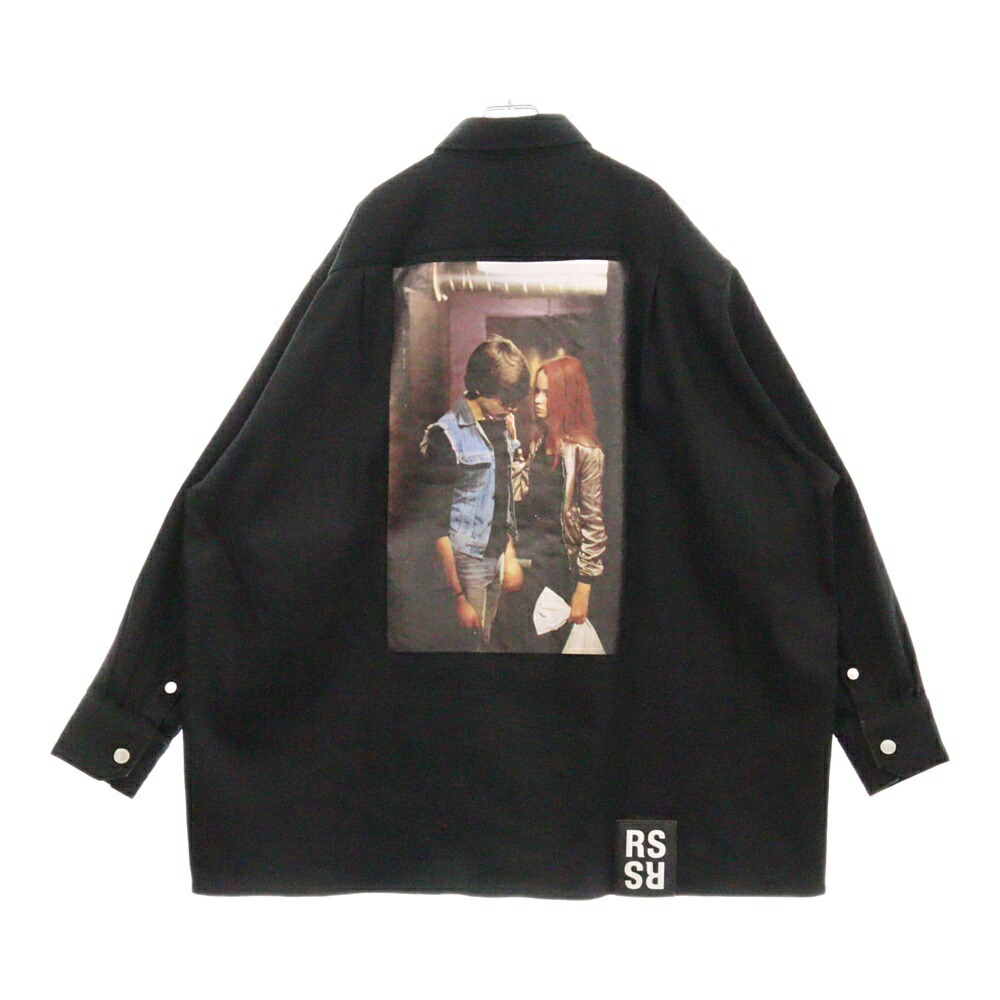 Raf Simons ブラック 半袖シャツ 48 楽天市場】RAF SIMONS(ラフシモンズ) サイズ:48 23SS ドット