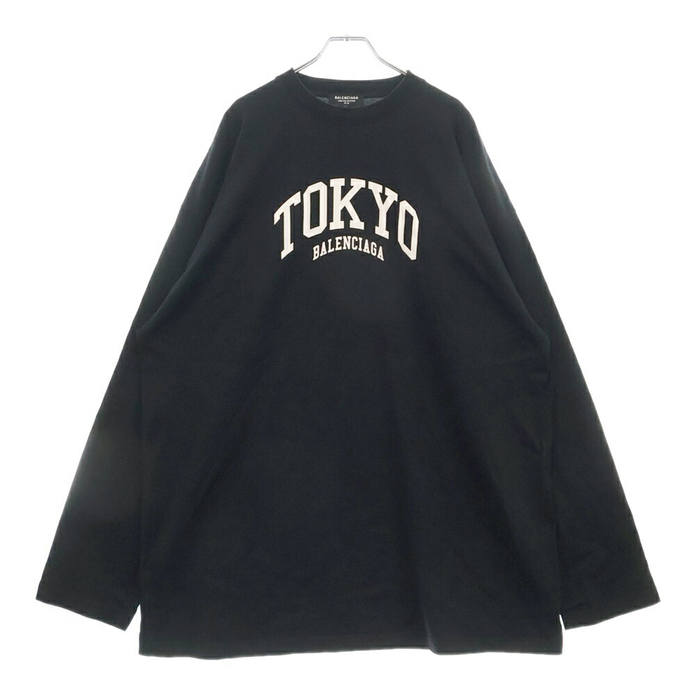 BALENCIAGA レイヤード ポリティカルキャンペーン 長袖Tシャツ Men's Political Campaign Long Sleeve Layered T-shirt in