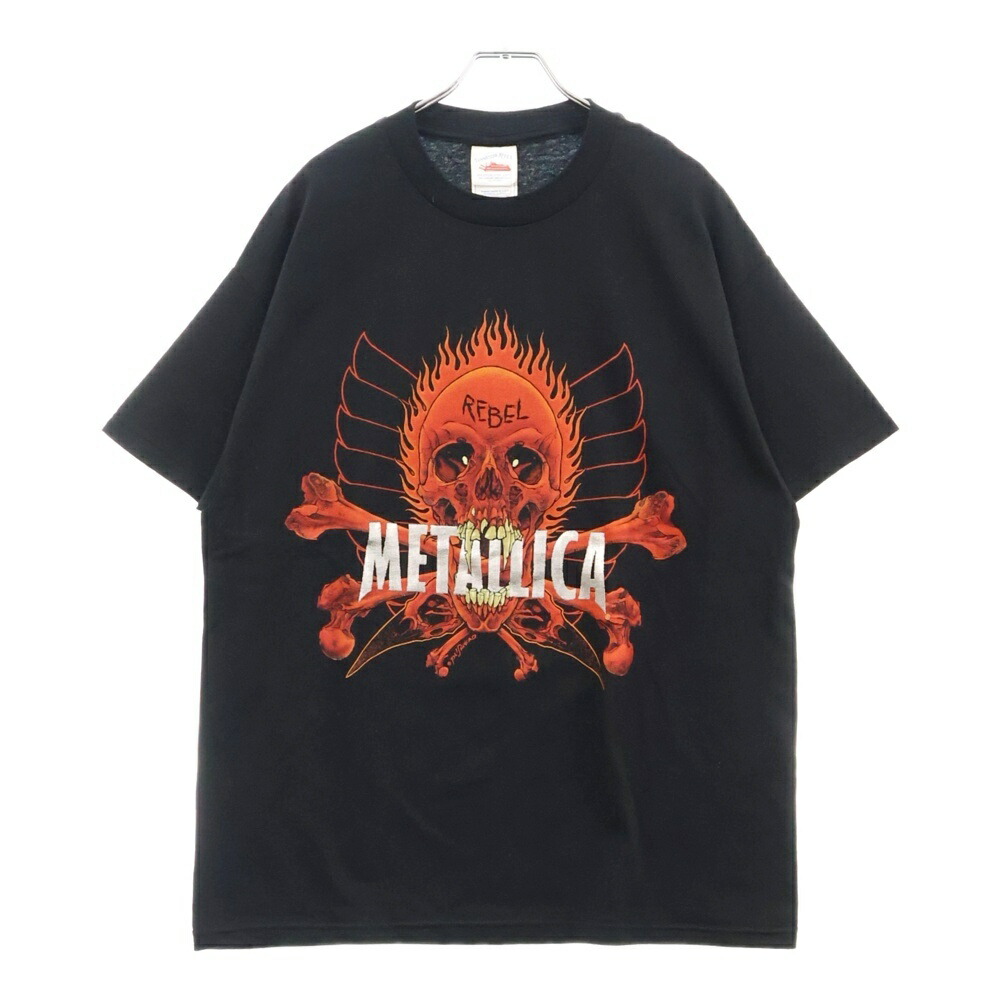 80'sミリタリースカルデザインTシャツ Mサイズ Metallica スカルデザイン Tシャツ Mサイズ ⑺ メタリカ SR5A1